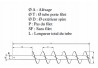 ELEMENT INTER AUGE ET FILET 3M00 SANS BOITARD NI ENTREE VA240